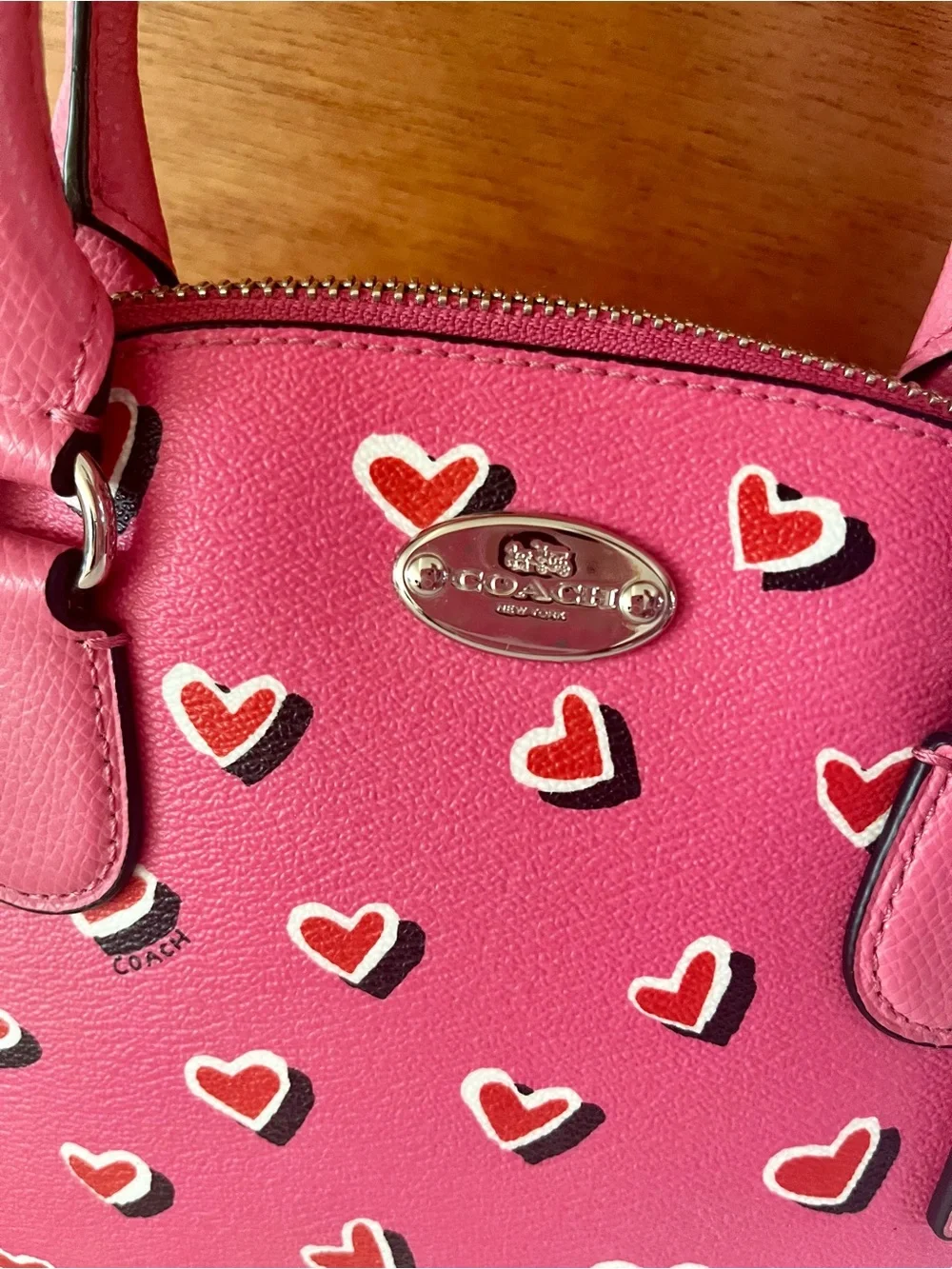 Coach valentine mini